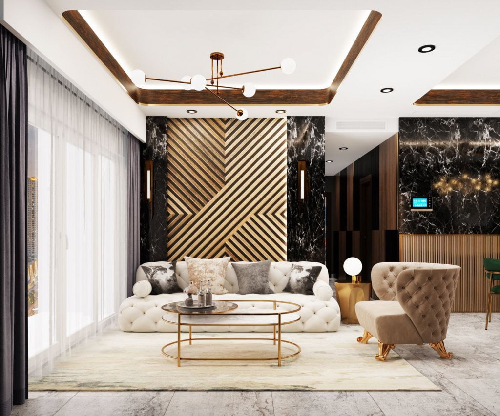 Không gian sang trọng, đẳng cấp và tràn ngập ánh sáng tại các căn hộ