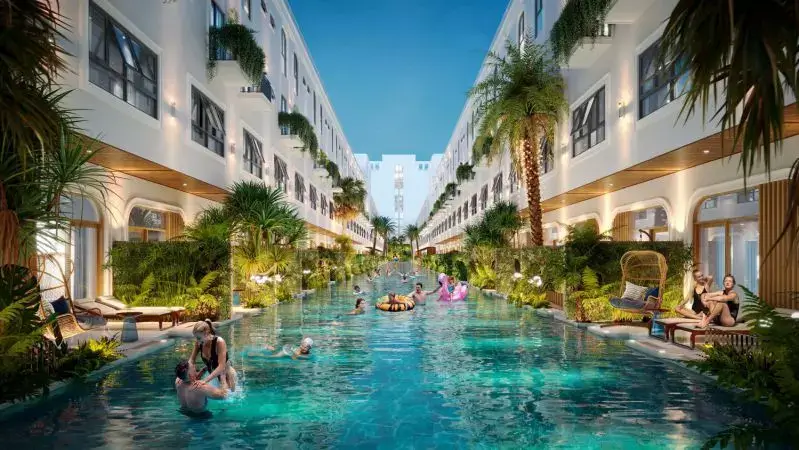 Lynn Times Riverside Phú Yên sở hữu siêu bể bơi dài nhất Việt Nam