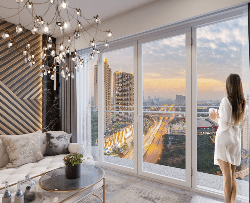 Tầm nhìn panorama tuyệt mỹ toàn thành phố