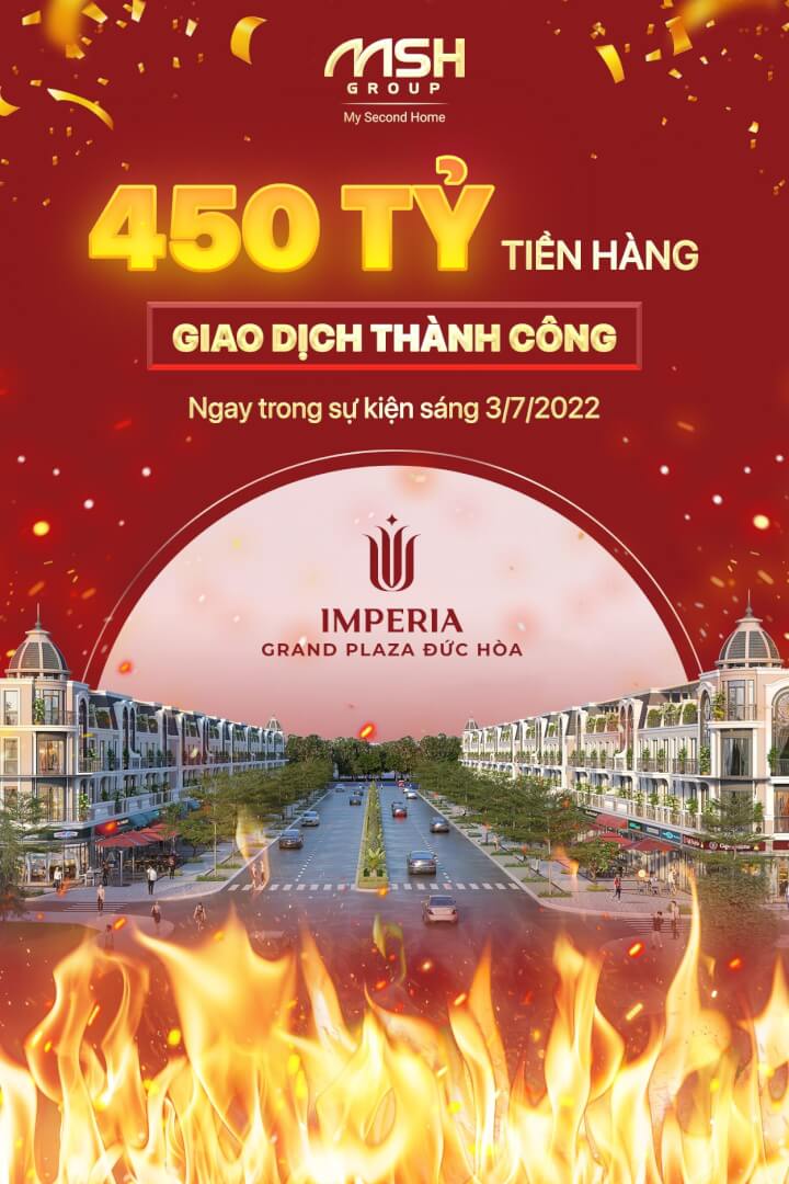 Những con số ấn tượng tại sự kiện mở bán dự án Imperia Grand Plaza Đức Hòa