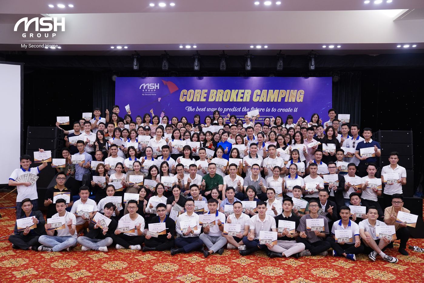 Hơn 150 chiến binh đã chinh phục thành công Core Broker Camping 2022 