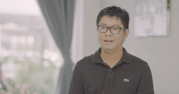 Anh Đỗ Lê Hoàng Bảo - cư dân Khu đô thị KVG The Capella Garden