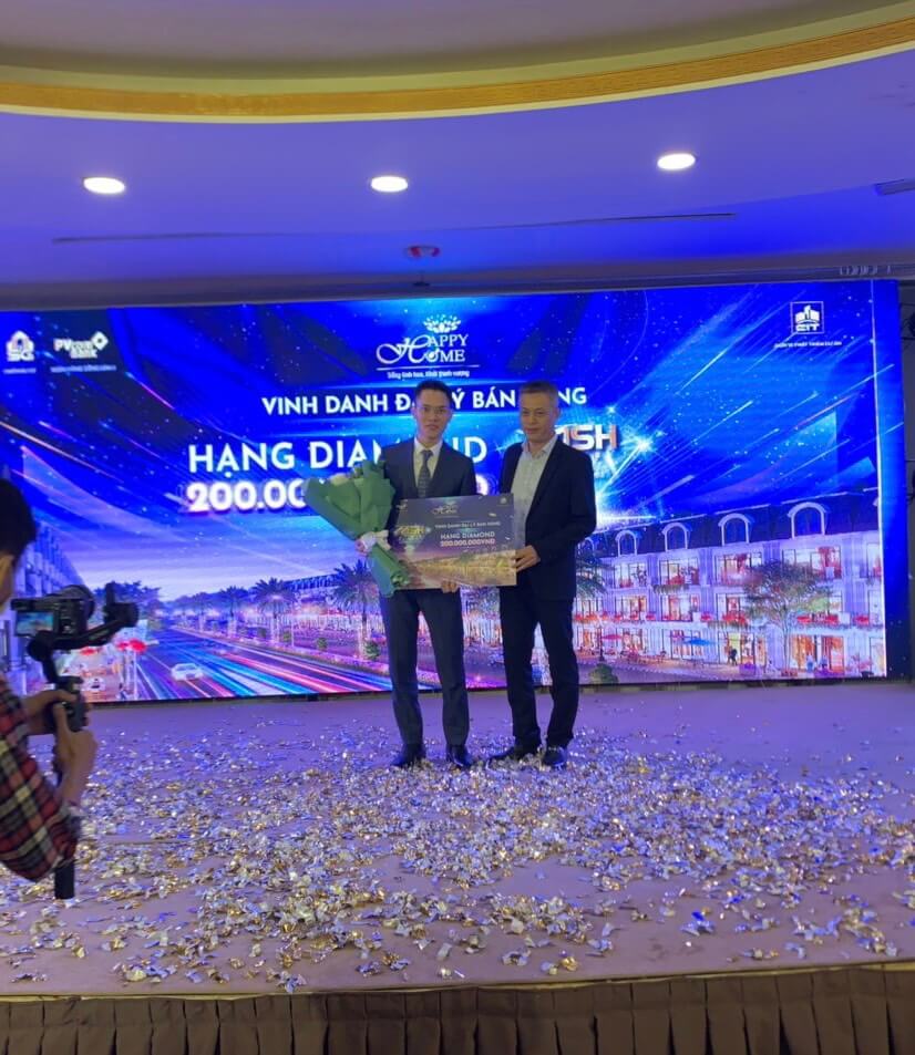 MSH Group ghi dấu ngôi vị quán quân đầu bảng với thành tích Top 1 đại lý bán hàng xuất sắc nhất dự án Happy Home Cà Mau