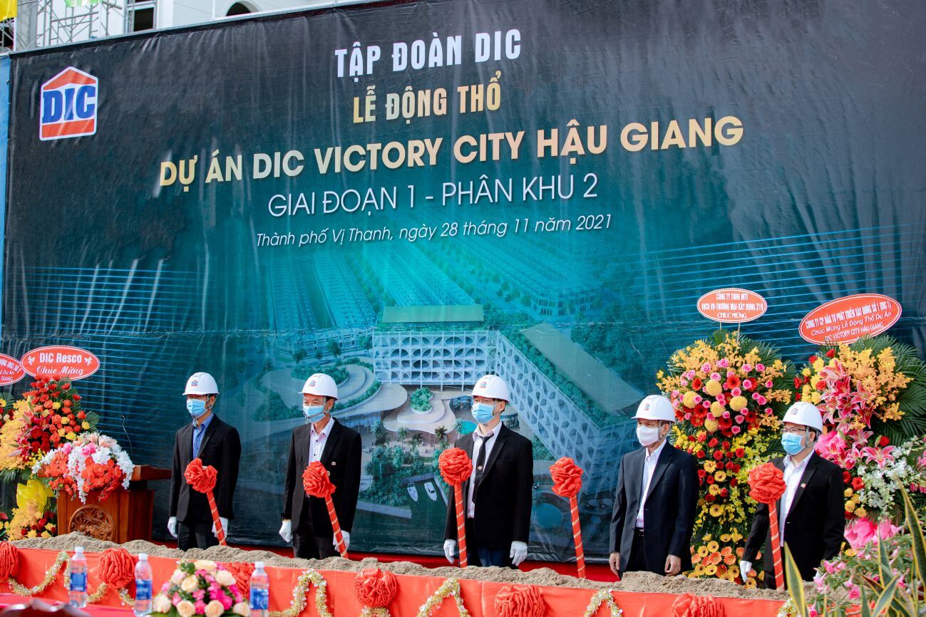 Dự án DIC Victory City Hậu Giang chính thức khởi động PK2 – Giai đoạn 1.