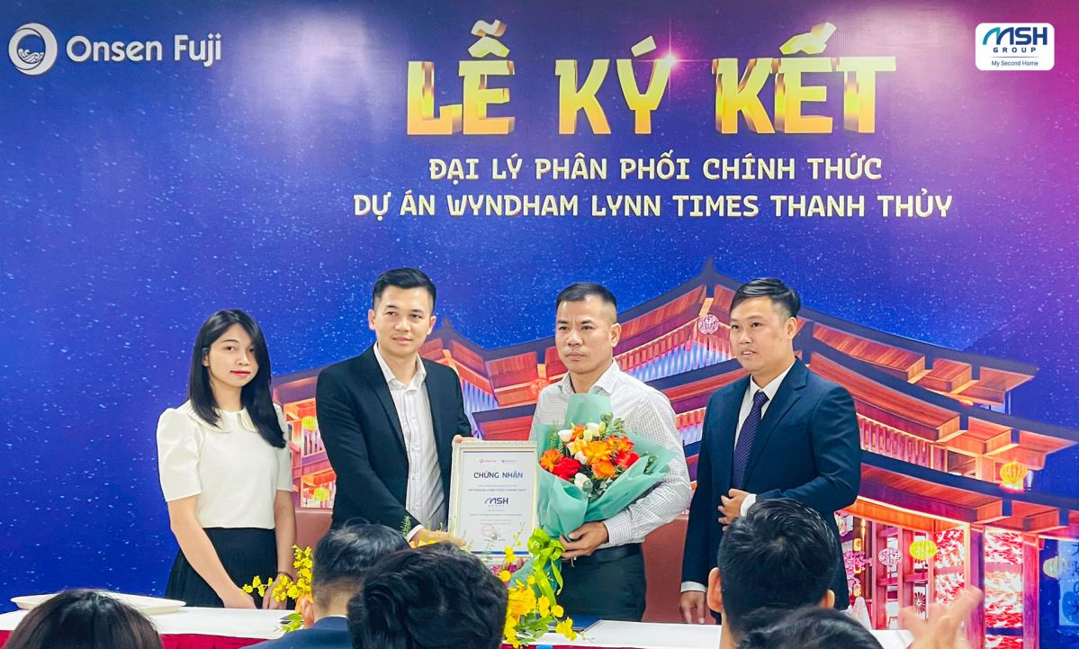 Lễ kí kết hợp tác giữa Tập đoàn Onsen Fuji và Tập đoàn MSH