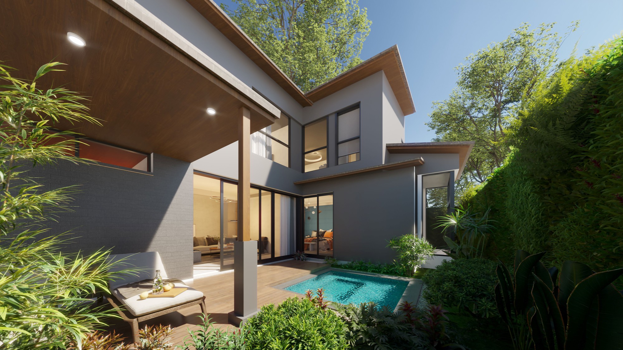 Thiết kế thông minh, tinh tế với nguồn khoáng Radon quý dẫn đến từng căn biệt thự